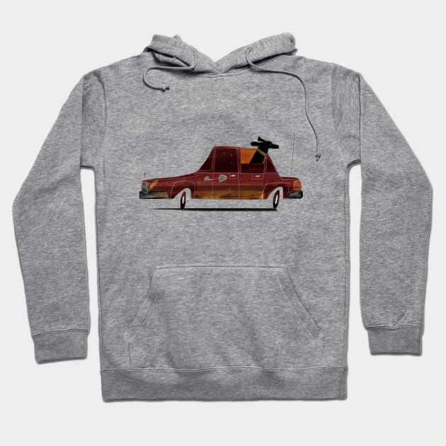 Road trip Hoodie by Flyin' dutchmans